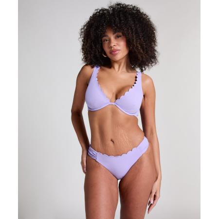 Hunkemöller Rio Bikinibroekje Scallop Paars