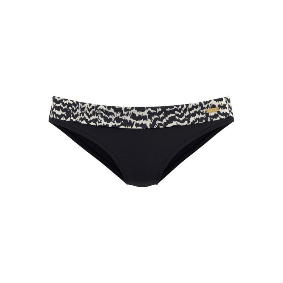 Lascana LASCANA Bikinibroek zwart / wit -