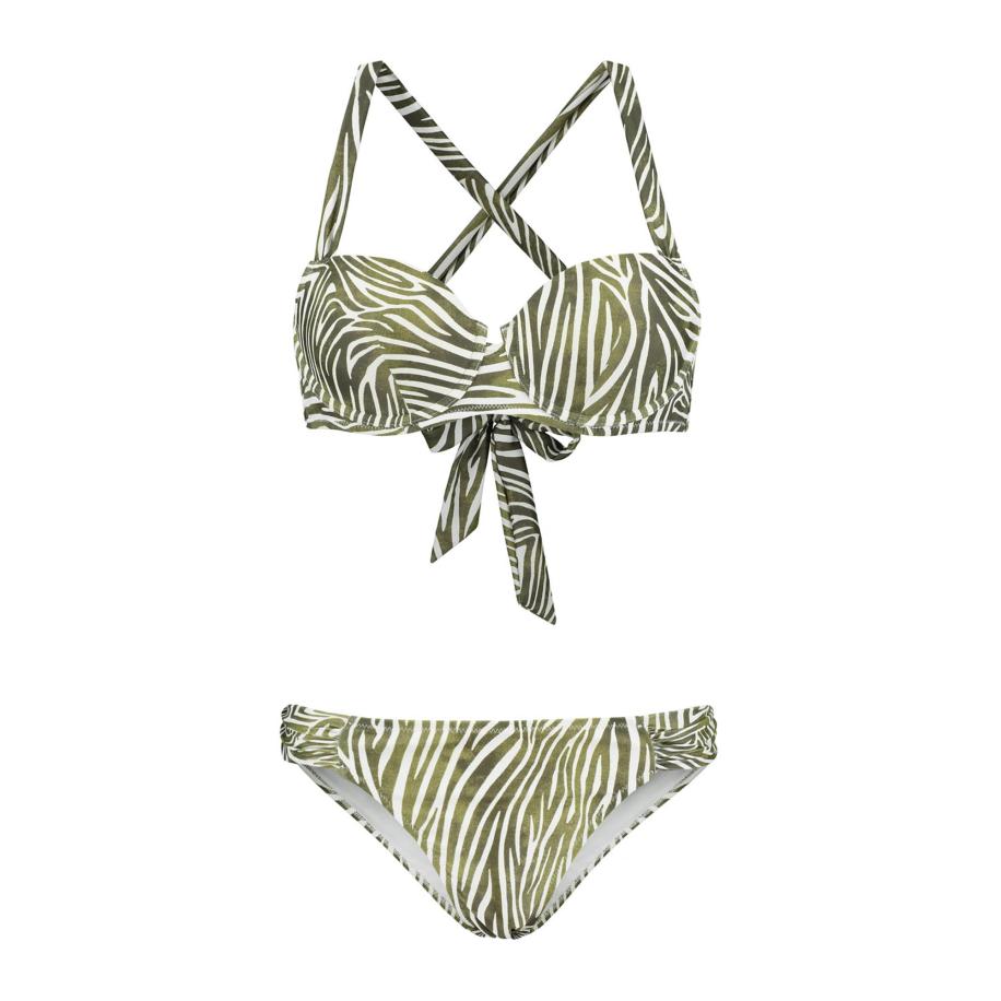 Shiwi Shiwi Bikini NORA groen / wit -