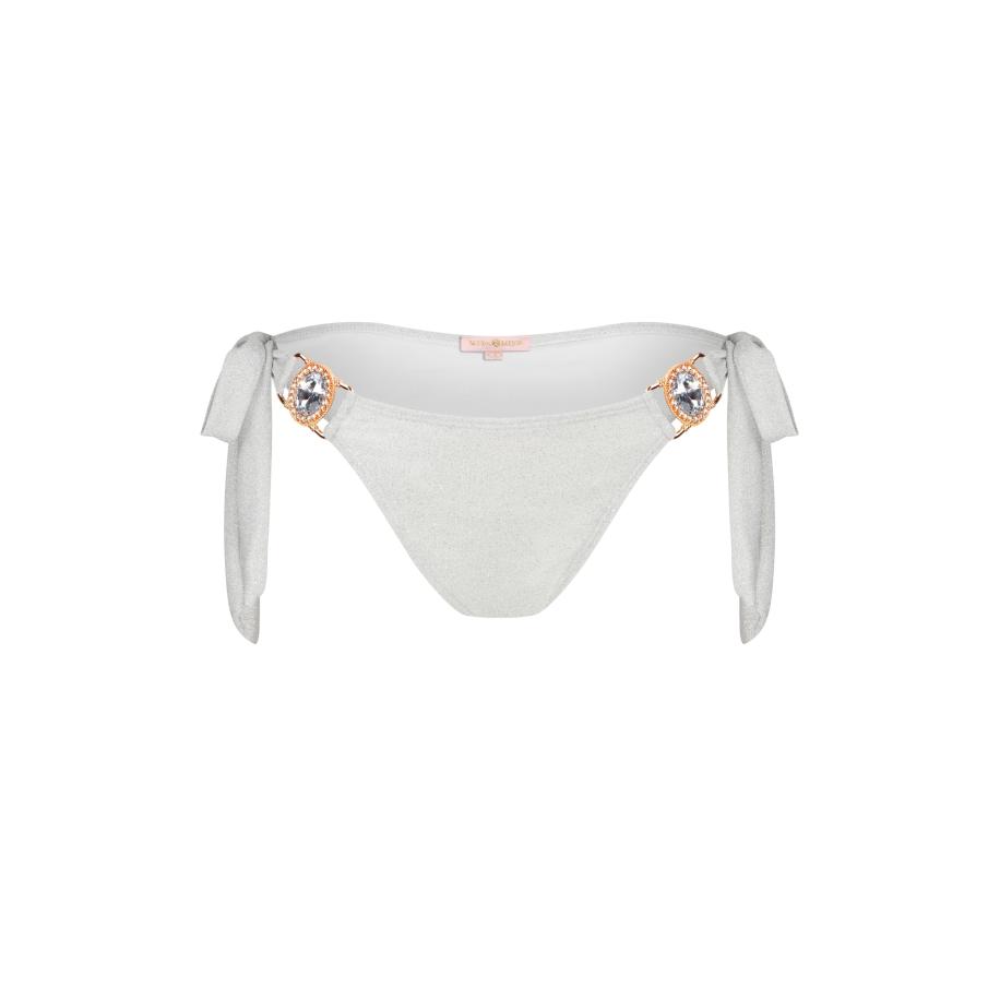 Moda Minx Moda Minx Bikinibroek Lumiere Amour wit -