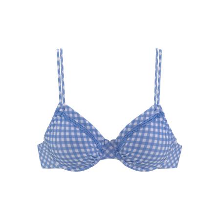 Buffalo BUFFALO Bikinitop blauw / wit