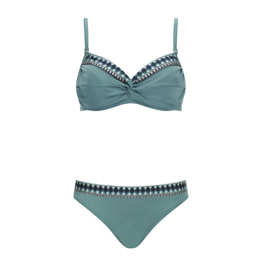 OLYMPIA OLYMPIA Bikini marine / turquoise / wit -