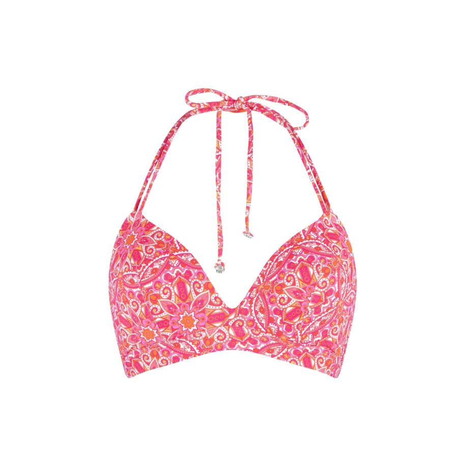 LingaDore LingaDore Bikinitop oranje / pink / lichtroze / wit -