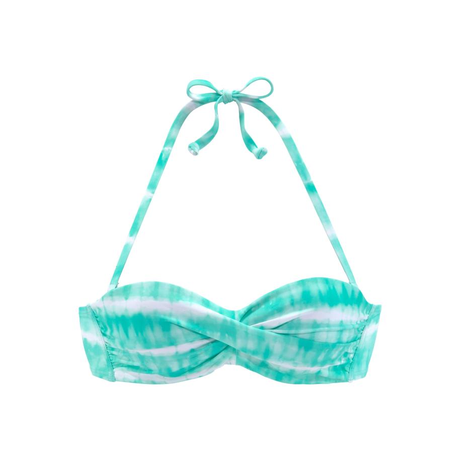 s.Oliver Bikinitop turquoise / wit Groen
