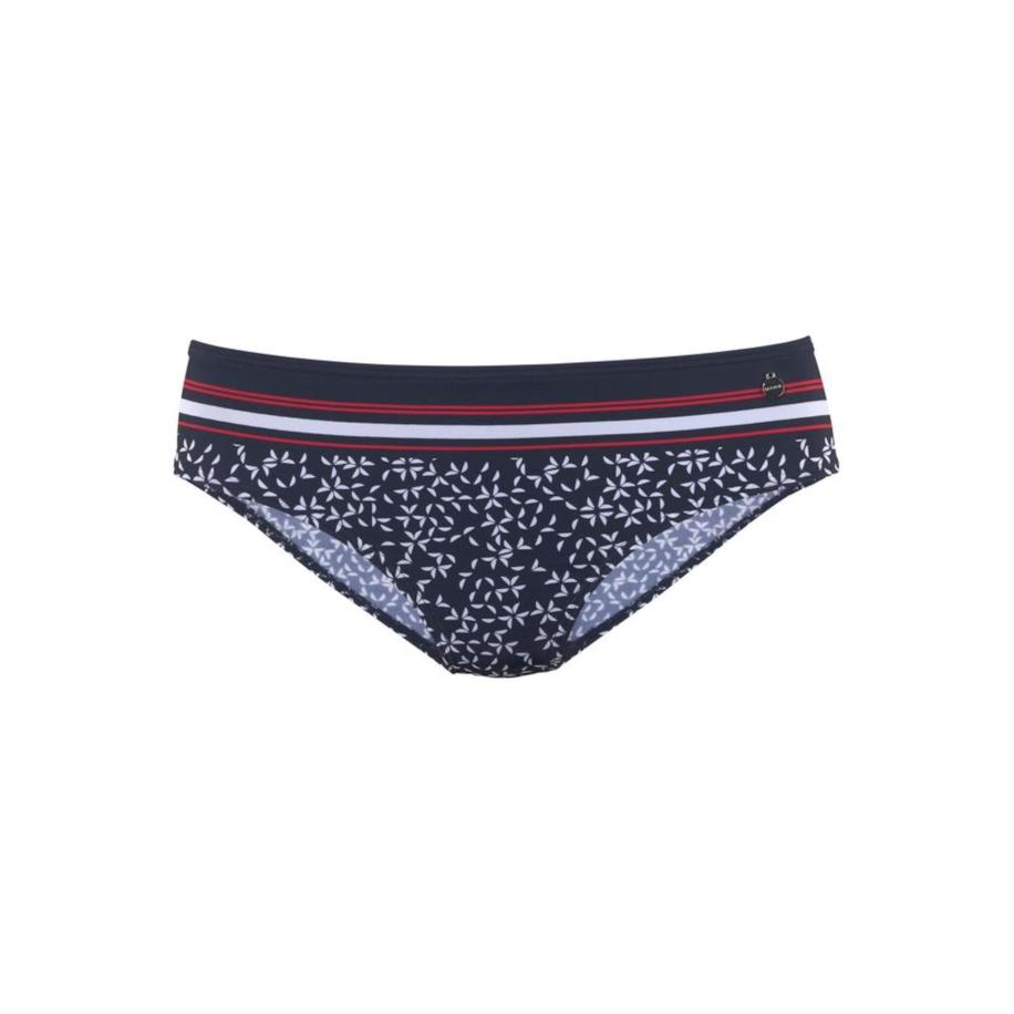 Lascana LASCANA Bikinibroek Minimal navy / rood / wit -
