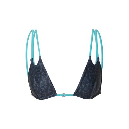 VIERVIER VIERVIER Bikinitop Jody blauw / turquoise / zwart