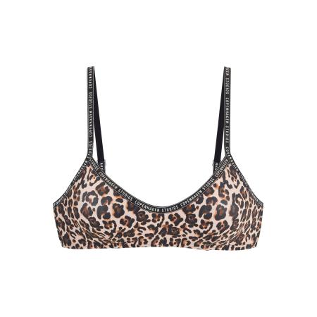 Copenhagen Studios Copenhagen Studios Bikinitop beige / bruin / zwart / wit