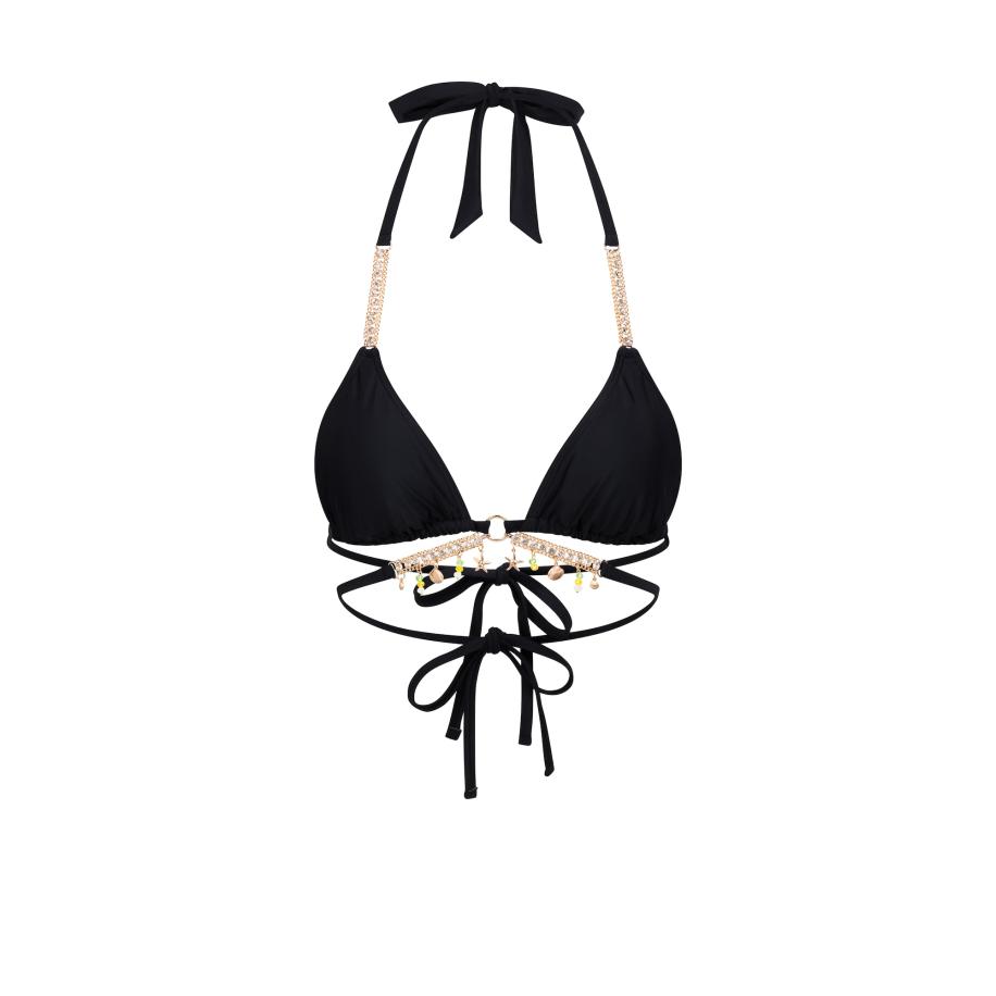 Moda Minx Moda Minx Bikinitop Seychelles zwart -