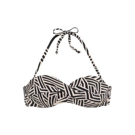 Lascana LASCANA Bikinitop beige / zwart