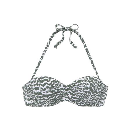 Lascana LASCANA Bikinitop olijfgroen / wit