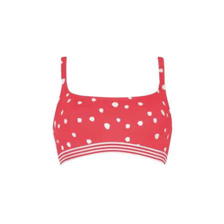 Vivid VIVID Bikinitop rood / offwhite