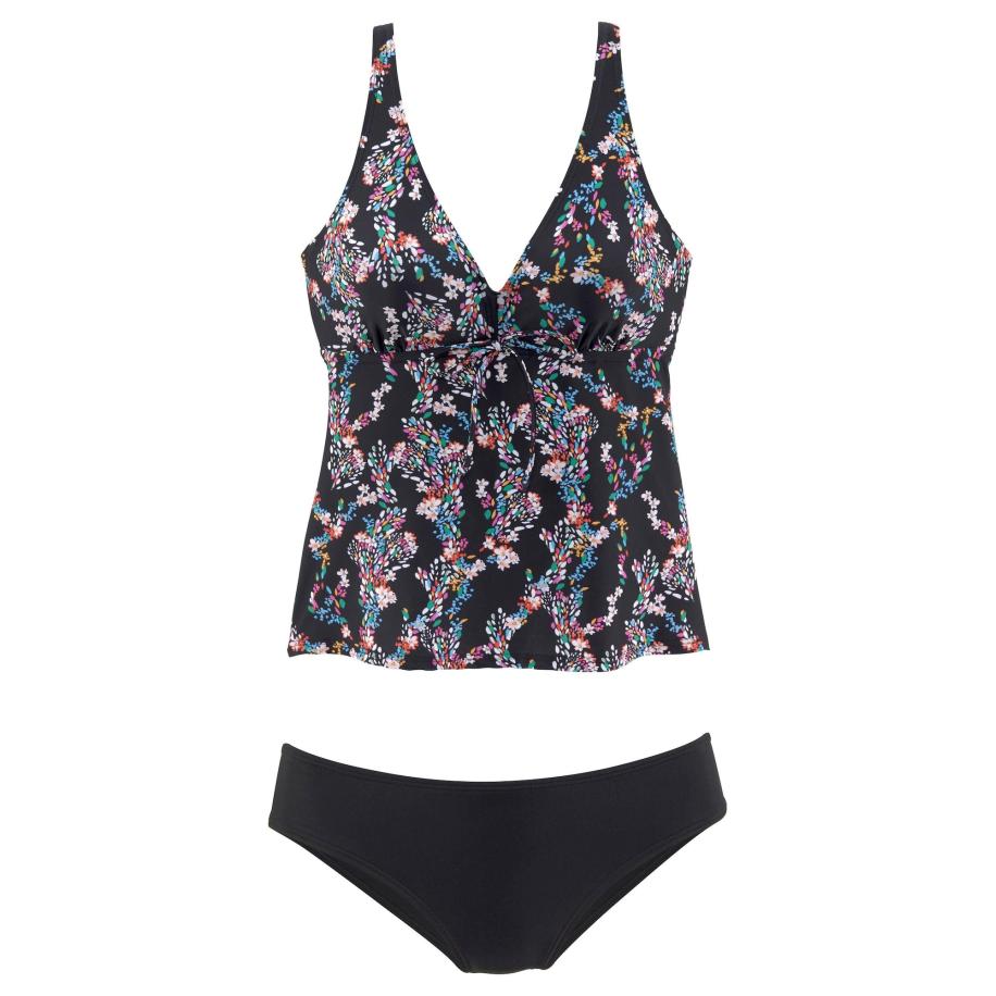 PETITE FLEUR PETITE FLEUR Tankini gemengde kleuren / zwart -