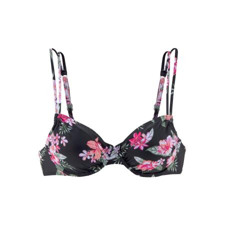 Lascana LASCANA Bikinitop gemengde kleuren / zwart