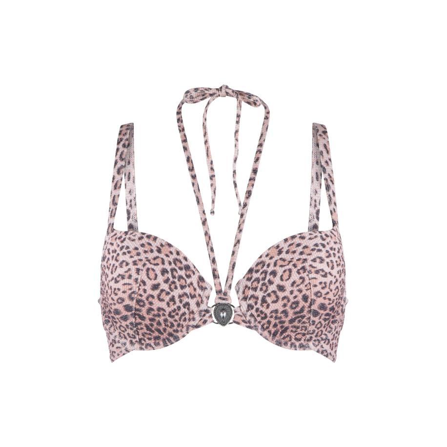 LingaDore LingaDore Bikinitop grafiet / rosa / rosé -