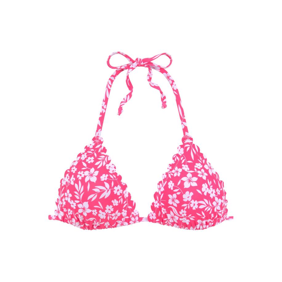 VIVANCE VIVANCE Bikinitop pink / wit -