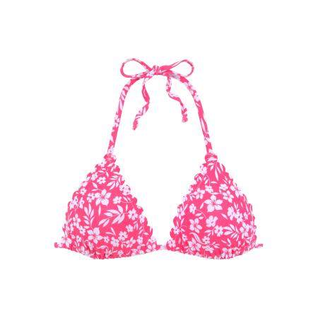 VIVANCE VIVANCE Bikinitop pink / wit