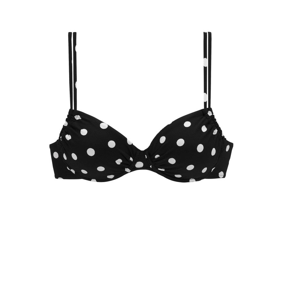 Lascana LASCANA Bikinitop zwart / wit -