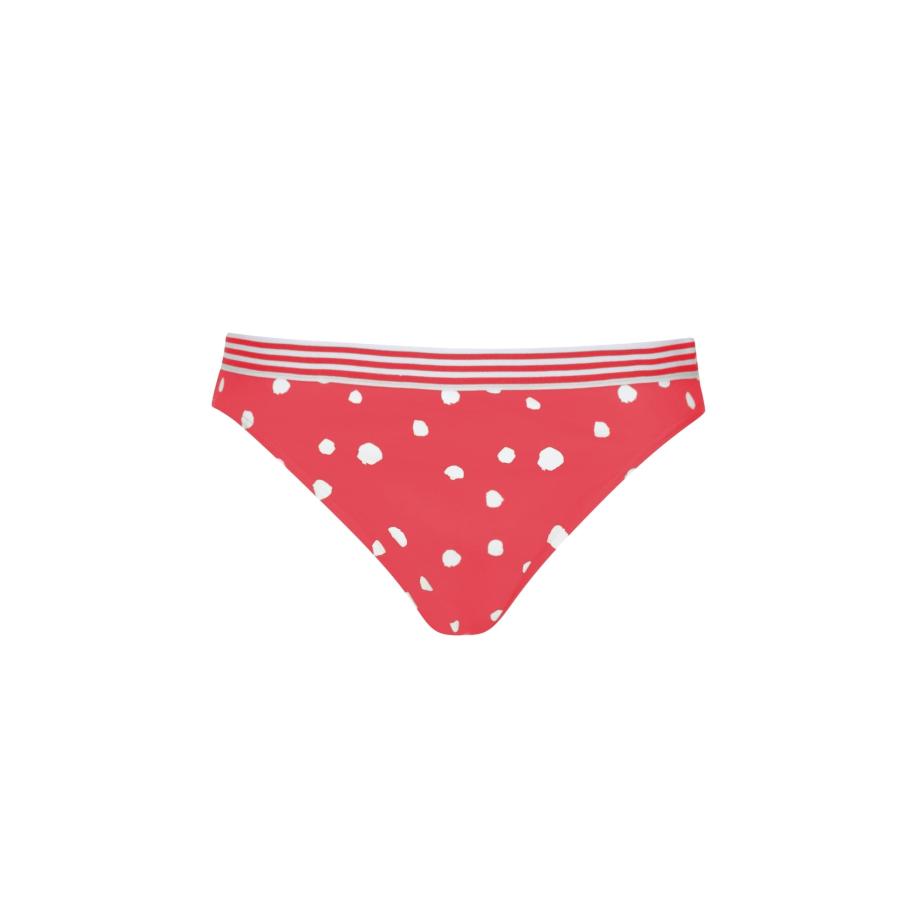 Vivid VIVID Bikinibroek rood / offwhite -