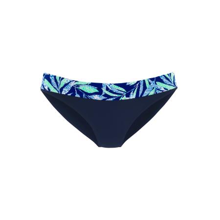 VIVANCE VIVANCE Bikinibroek turquoise / donkerblauw / wit