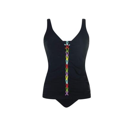 Sunflair SUNFLAIR Tankini lichtblauw / appel / lila / zwart