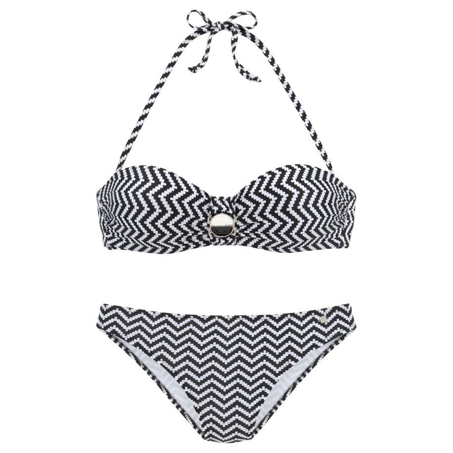 Jette JETTE Bikini zwart / wit -