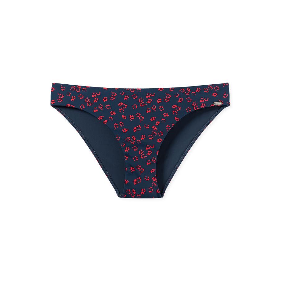 Schiesser SCHIESSER Bikinibroek Mix & Match Swim donkerblauw / rood -