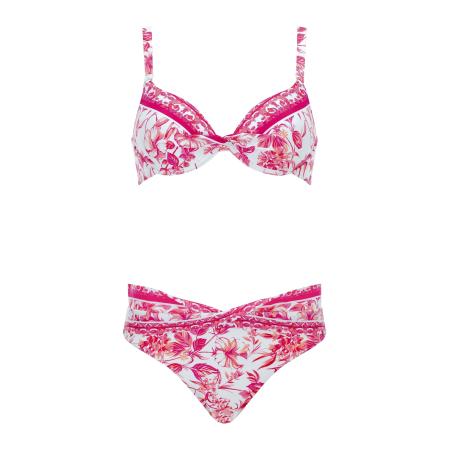 OLYMPIA OLYMPIA Bikini lichtoranje / pink / lichtroze / wit