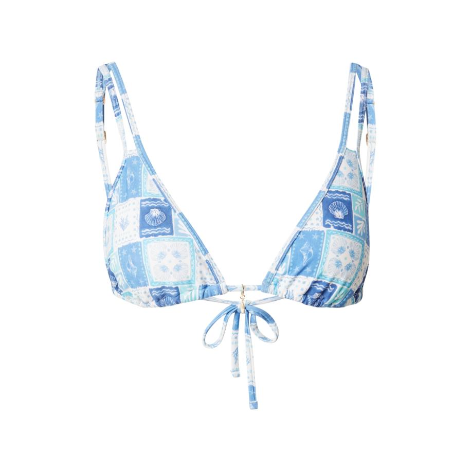 Hollister HOLLISTER Bikinitop blauw / azuur / lichtblauw / wit -