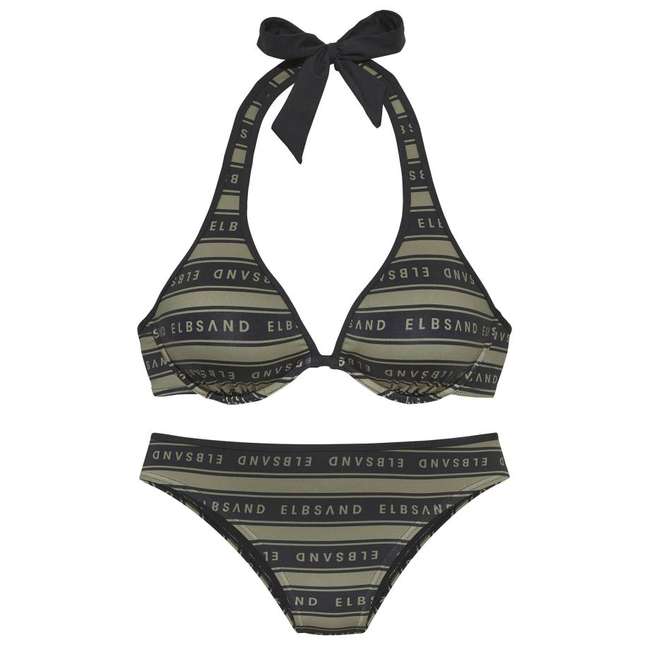 Elbsand Elbsand Bikini olijfgroen / zwart -