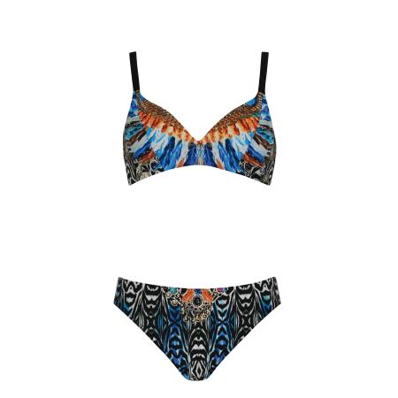 Sunflair SUNFLAIR Bikini blauw / lichtblauw / kreeft / zwart