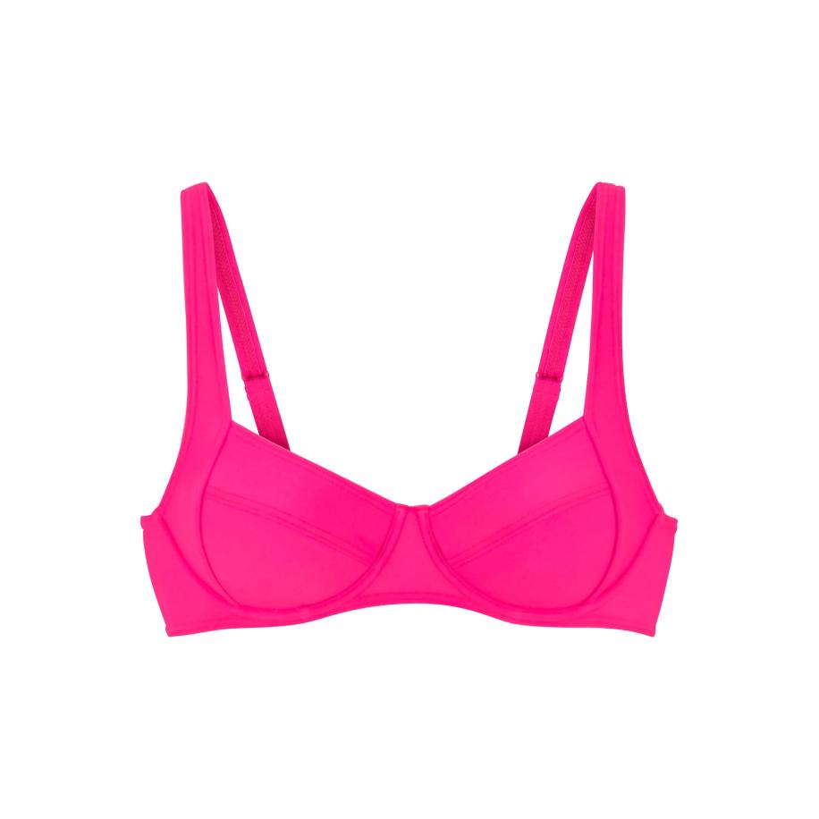 Lascana LASCANA Bikinitop Lolo neonroze -