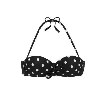 Lascana LASCANA Bikinitop zwart / wit