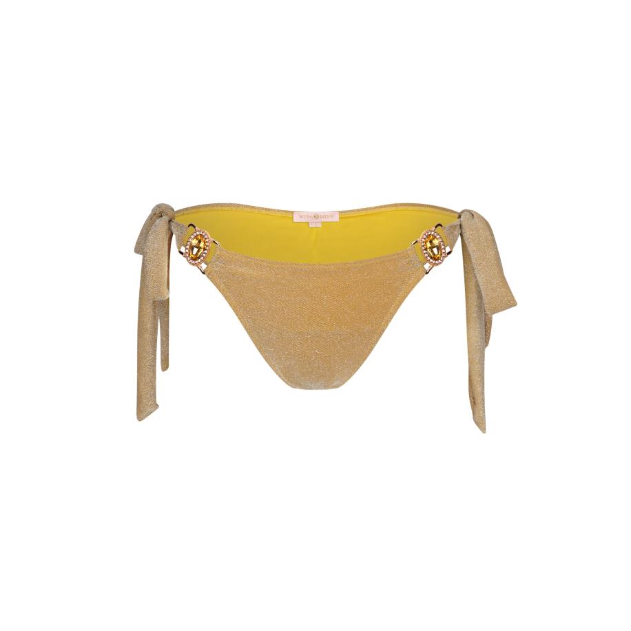 Moda Minx Moda Minx Bikinibroek Lumiere Amour goud -
