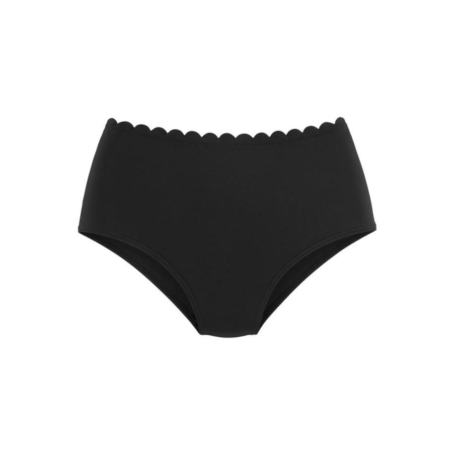Lascana LASCANA Bikinibroek Scallop zwart -