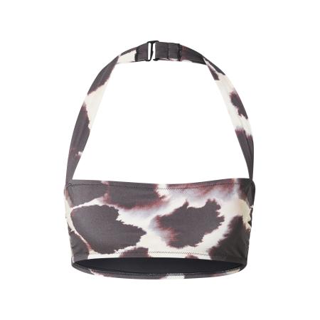 & Other Stories & Other Stories Bikinitop bruin / grijs / wit