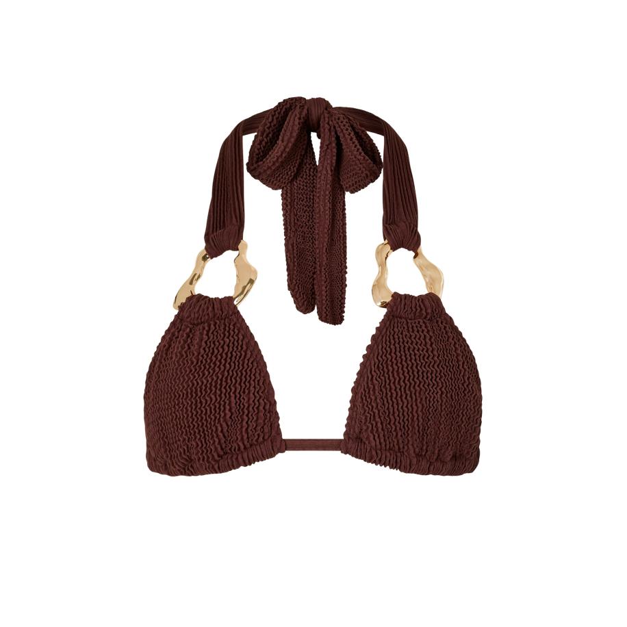 Moda Minx Moda Minx Bikinitop bruin -