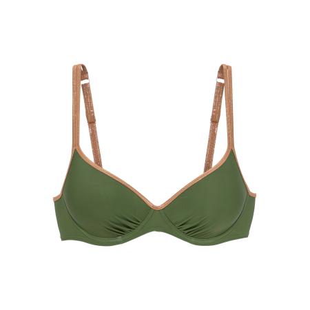 Bruno Banani Bruno Banani Bikinitop brons / olijfgroen