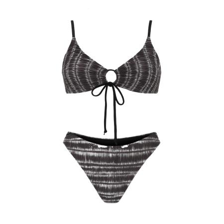 C&City C&City Bikini donkerbruin / wit