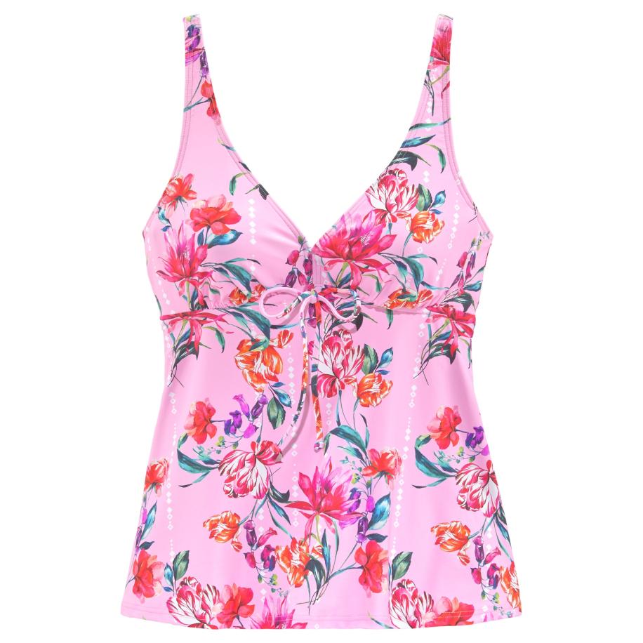 SUNSEEKER Tankinitop lila / oranje / rosé Roze