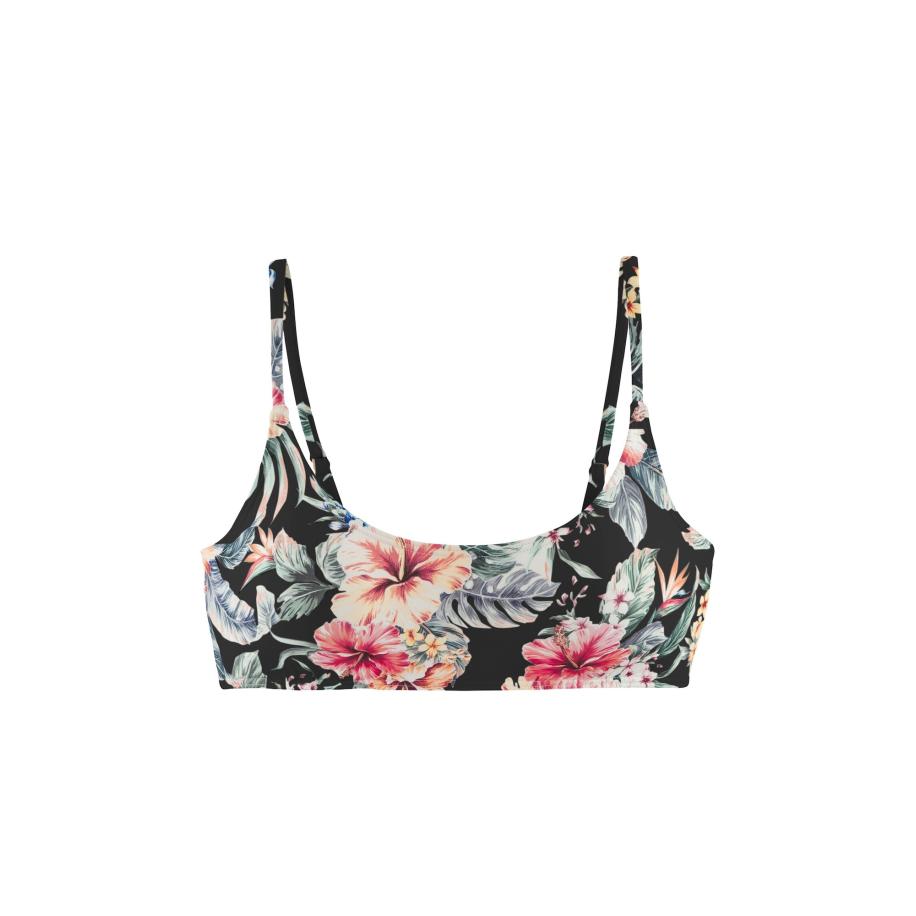 Lascana LASCANA Bikinitop groen / rood / zwart -