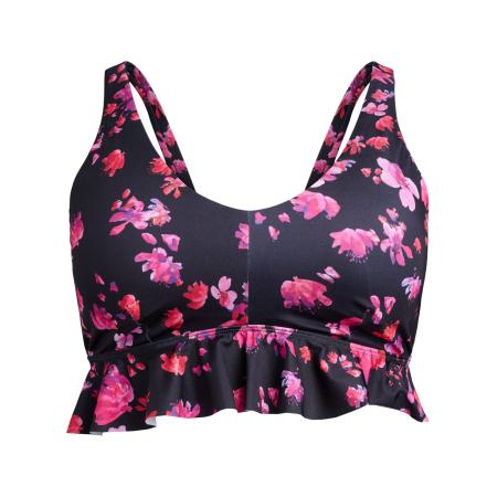 Zizzi Swim by Zizzi Bikinitop Senya donkerblauw / donkerlila / pink / grenadine
