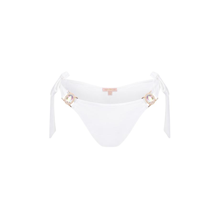 Moda Minx Moda Minx Bikinibroek Amour goud / transparant / offwhite -