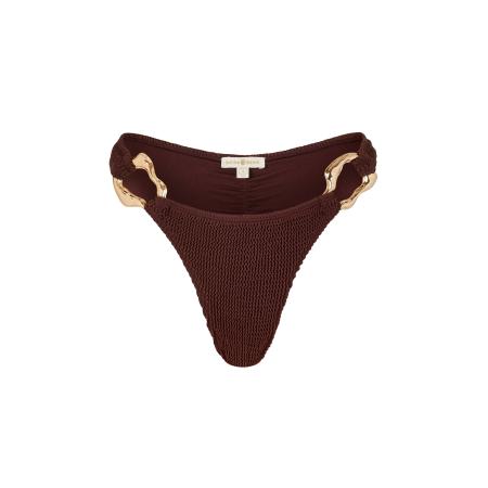 Moda Minx Moda Minx Bikinibroek Scrunch bruin