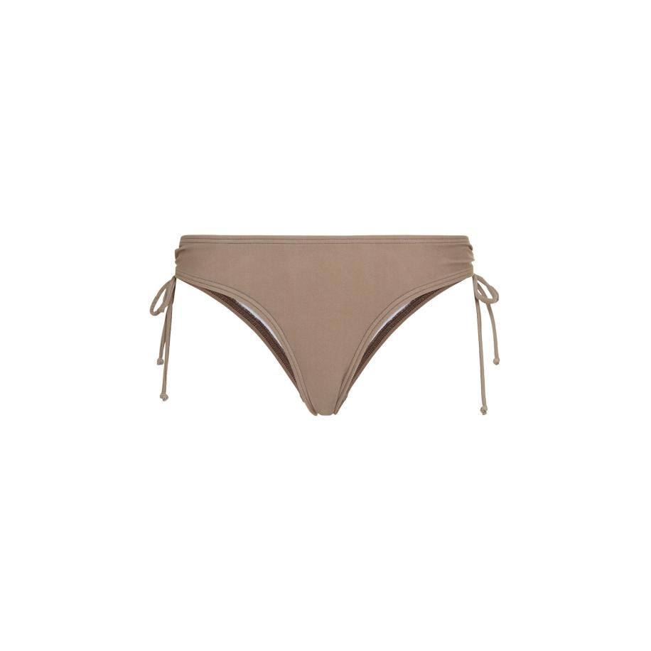 Lascana LSCN by LASCANA Bikinibroek Gina stone grey -
