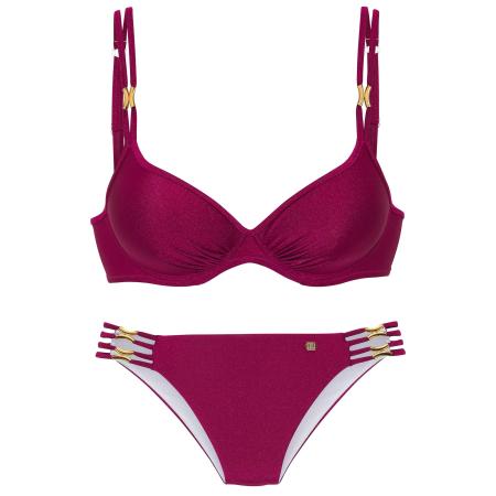 JETTE Bikini goud / bessen