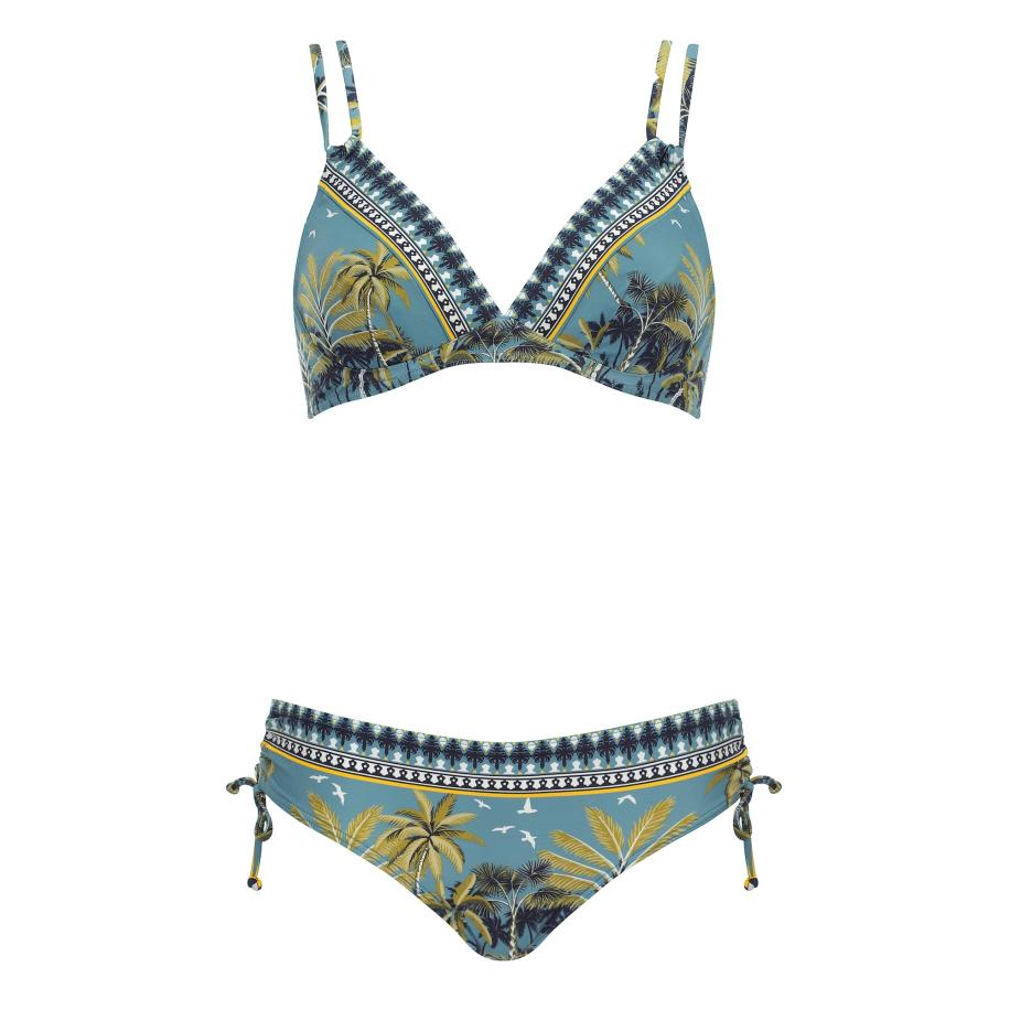 OLYMPIA OLYMPIA Bikini navy / duifblauw / olijfgroen / wit -