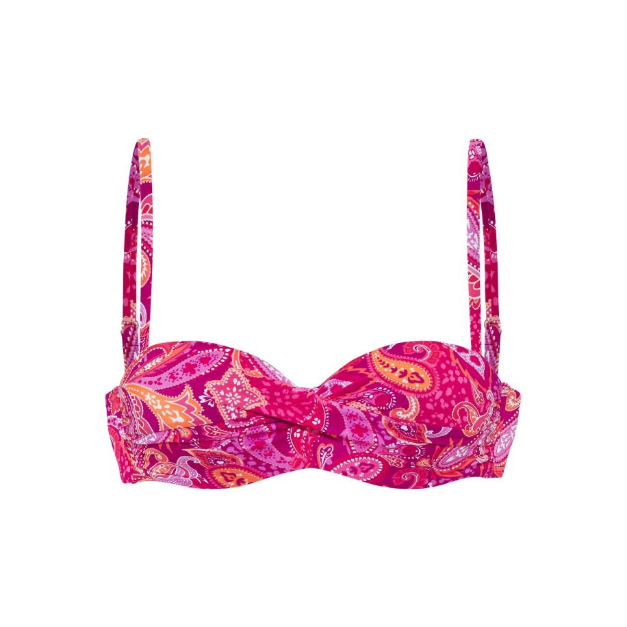VIVANCE VIVANCE Bikinitop lila / oranje / rosa -