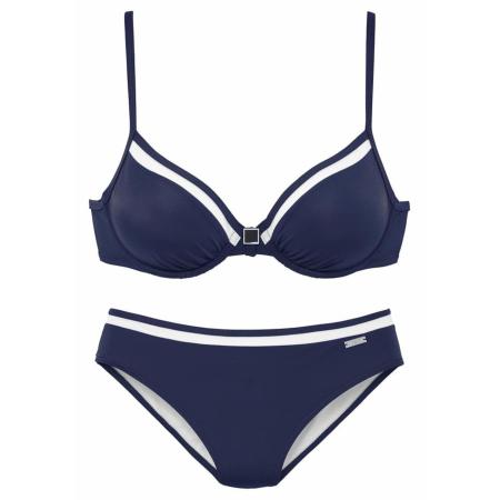 Lascana LASCANA Bikini navy / wit