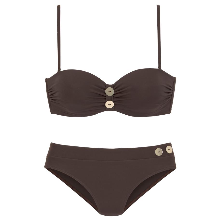VIVANCE VIVANCE Bikini bruin / pastelroze -