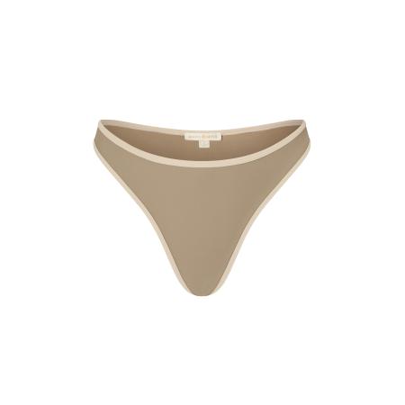 Moda Minx Moda Minx Bikinibroek Contrast Binding crème / greige